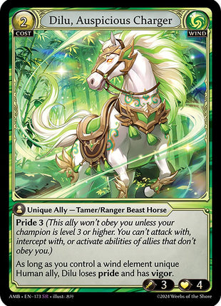 Dilu, Auspicious Charger