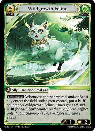 Wildgrowth Feline [AMB1E - 197]