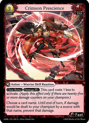 Crimson Prescience [AMB1E - 204]