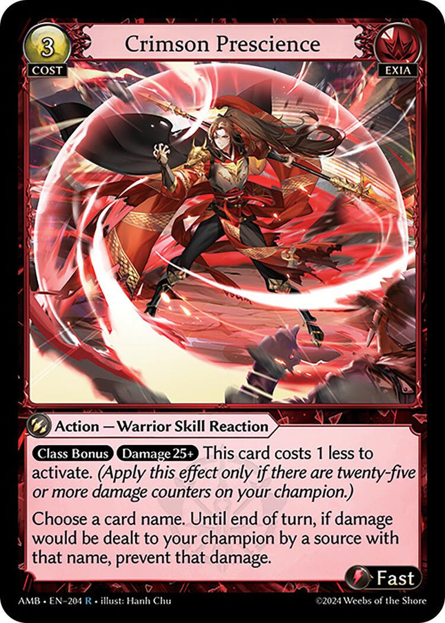 Crimson Prescience [AMB1E - 204]