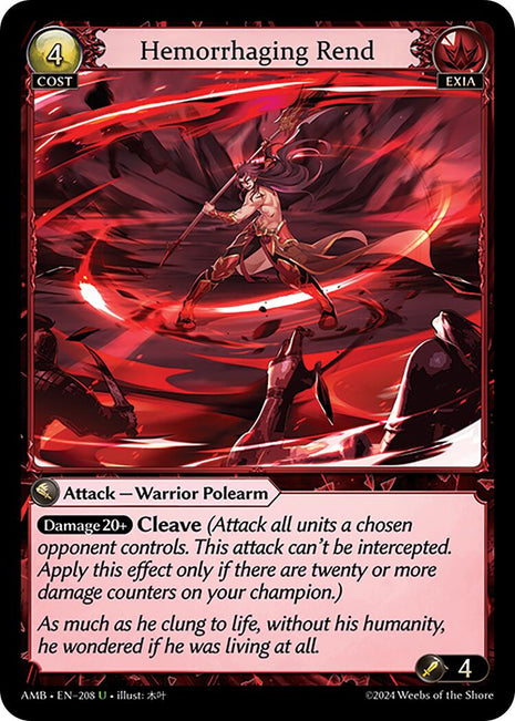 Hemorrhaging Rend [AMB1E - 208]