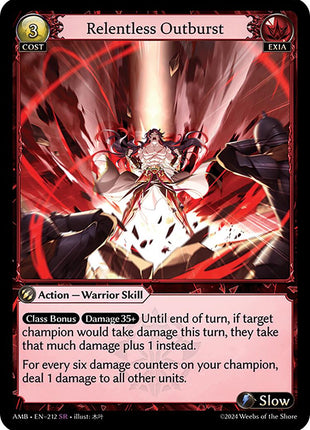 Relentless Outburst [AMB1E - 212]