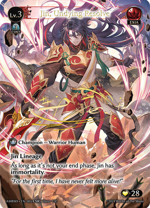 Jin, Undying Resolve (CSR)