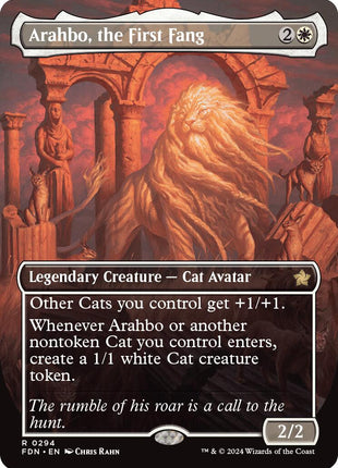 Arahbo, the First Fang (Borderless)