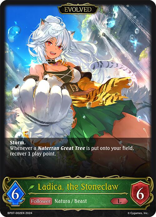 Ladica, the Stoneclaw (Evolved) [BP07 - BP07-002EN]
