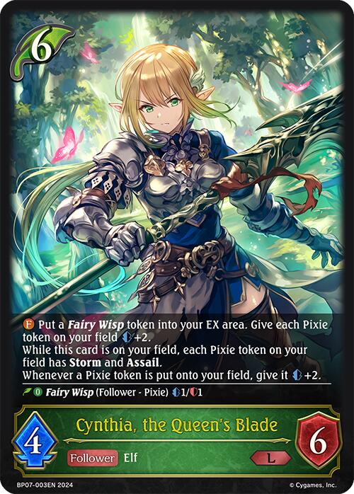Cynthia, the Queen's Blade [BP07 - BP07-003EN]