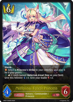 Mistolina, Forest Princess [BP07 - BP07-020EN]