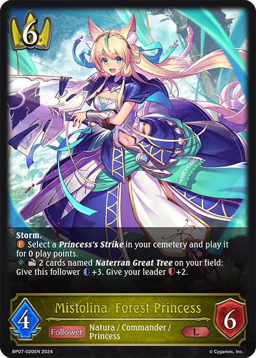 Mistolina, Forest Princess [BP07 - BP07-020EN]