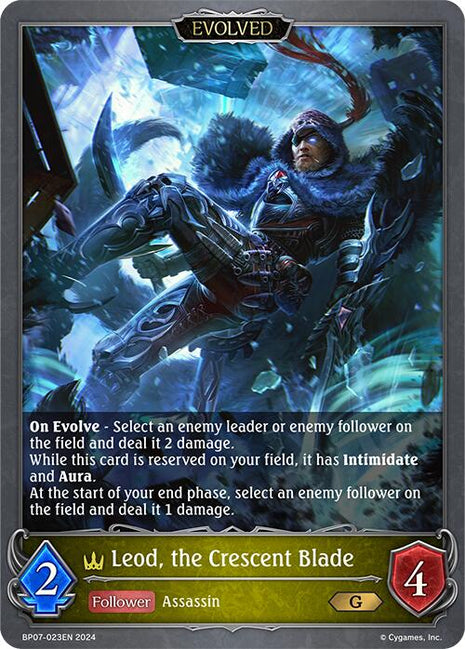 Leod, the Crescent Blade (Evolved) [BP07 - BP07-023EN]
