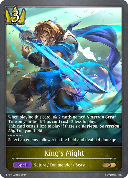 King's Might [BP07 - BP07-024EN]