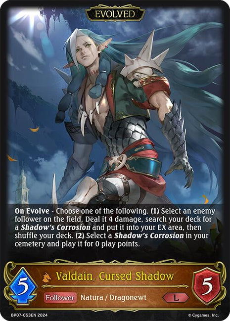 Valdain, Cursed Shadow (Evolved) [BP07 - BP07-053EN]