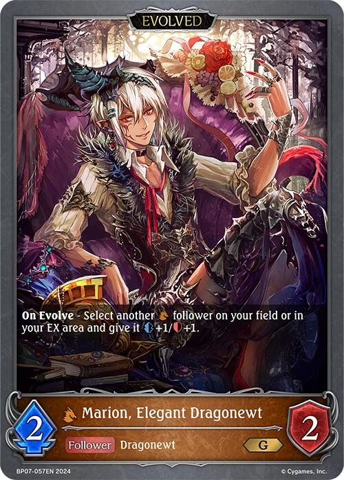 Marion, Elegant Dragonewt (Evolved) [BP07 - BP07-057EN]
