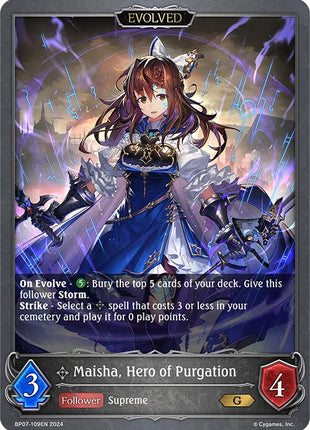 Maisha, Hero of Purgation (Evolved)