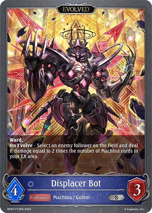 Displacer Bot (Evolved) - P13EN (Foil) [BP07 - BP07-P13EN]