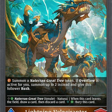Lightning Velociraptor - P19EN (Foil) [BP07 - BP07-P19EN]