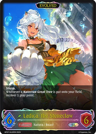 Ladica, the Stoneclaw (Evolved) (SL) [BP07 - BP07-SL02EN]