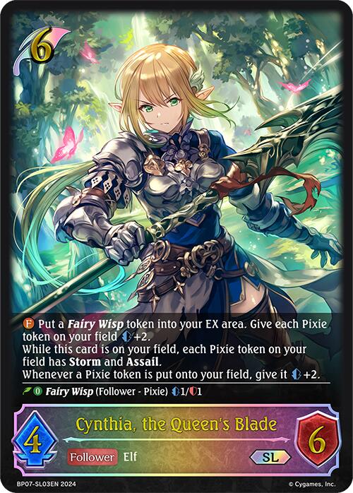 Cynthia, the Queen's Blade (SL) [BP07 - BP07-SL03EN]
