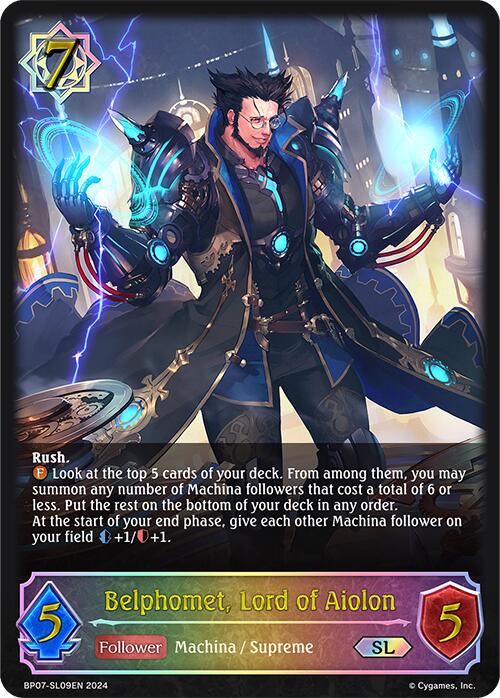 Belphomet, Lord of Aiolon (SL) [BP07 - BP07-SL09EN]