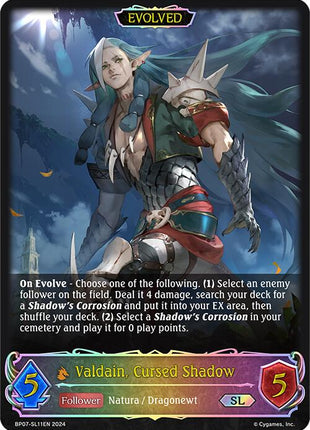 Valdain, Cursed Shadow (Evolved) (SL) [BP07 - BP07-SL11EN]