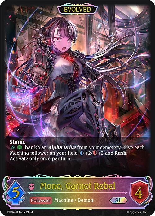 Mono, Garnet Rebel (Evolved) (SL) [BP07 - BP07-SL14EN]