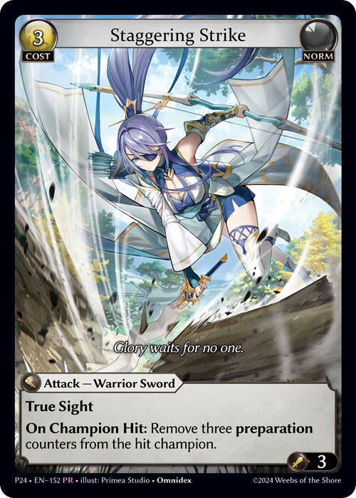 Staggering Strike - Promotional Cards (P)