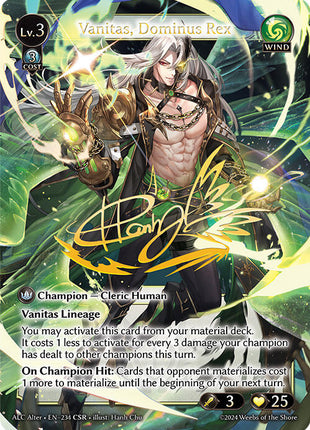 Vanitas, Dominus Rex (CSR) [ALC Alter - 234]