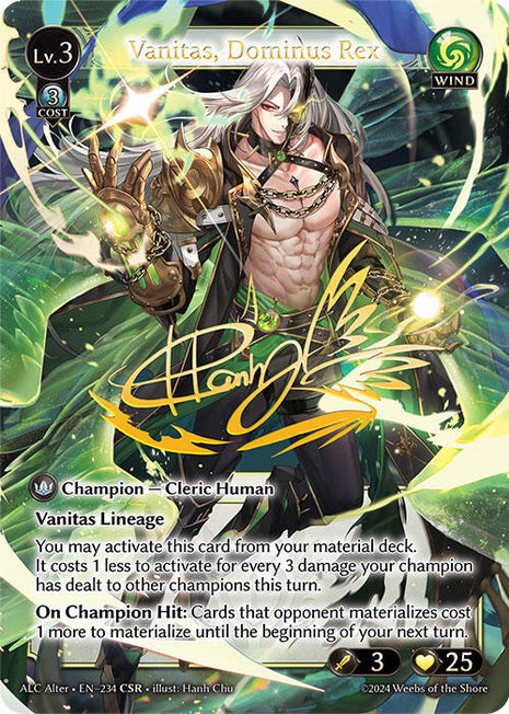 Vanitas, Dominus Rex (CSR) [ALC Alter - 234]