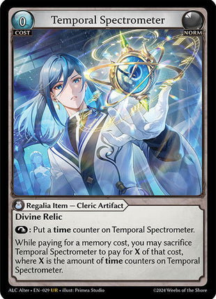 Temporal Spectrometer [ALC Alter - 029]