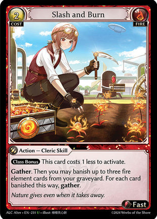 Slash and Burn [ALC Alter - 231]