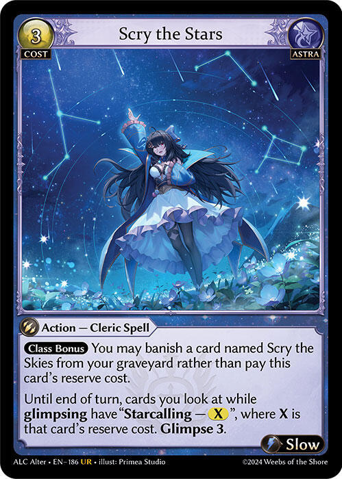Scry the Stars - Alchemical Revolution Alter Edition (ALC Alter)
