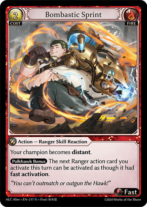 Bombastic Sprint - Alchemical Revolution Alter Edition (ALC Alter)