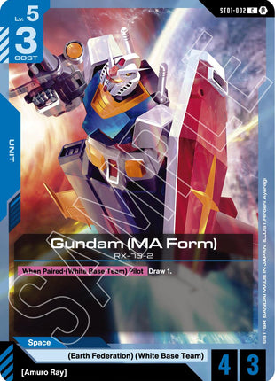 Gundam (MA Form) [GD01_b - ST01-002]