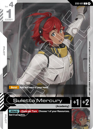 Suletta Mercury [GD01_b - ST01-011]