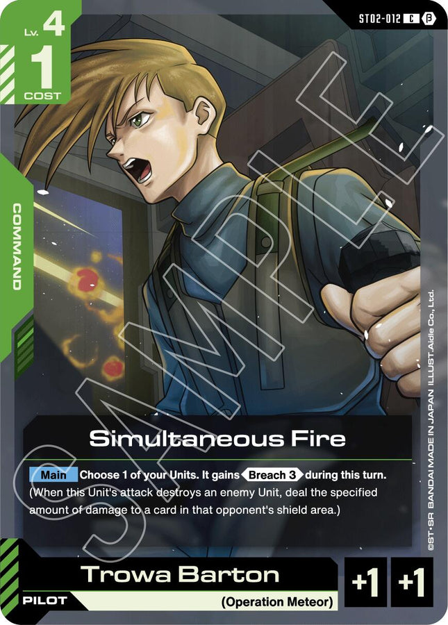 Simultaneous Fire [GD01_b - ST02-012]