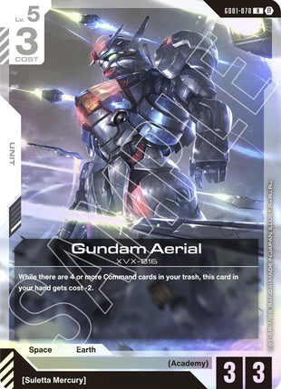 Gundam Aerial [GD01_b - GD01-070]