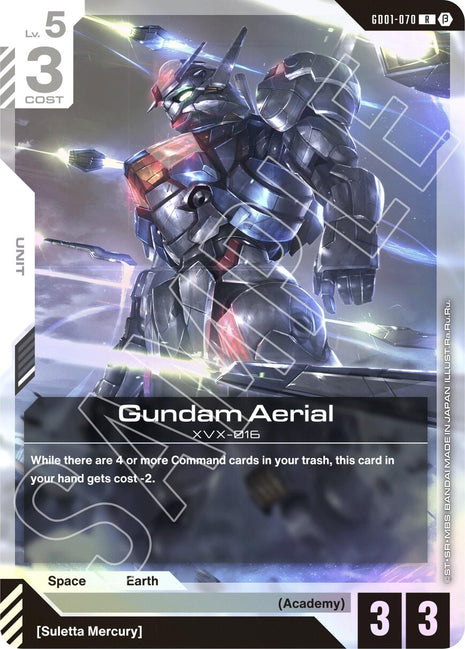 Gundam Aerial [GD01_b - GD01-070]