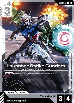 Launcher Strike Gundam [GD01_b - GD01-072]