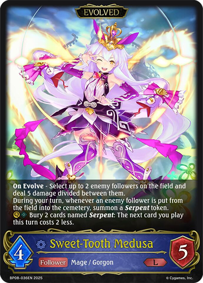 Sweet-Tooth Medusa (Evolved) [BP08 - BP08-036EN]