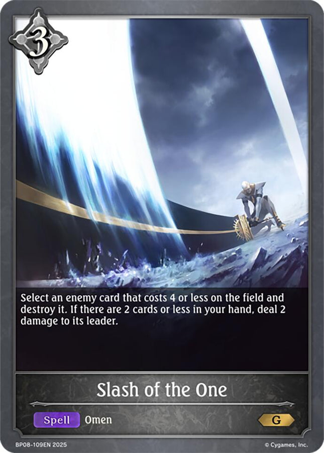 Slash of the One [BP08 - BP08-109EN]