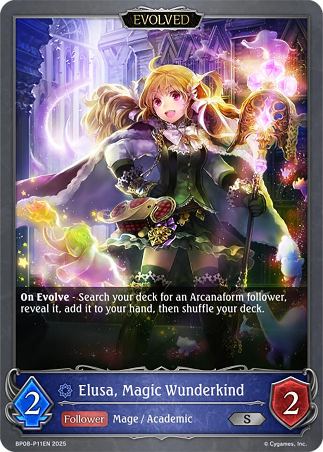Elusa, Magic Wunderkind (Evolved) - P11EN (Foil) [BP08 - BP08-P11EN]