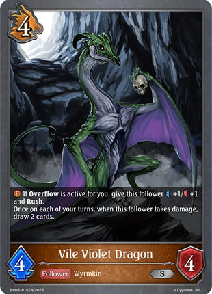 Vile Violet Dragon - P15EN (Foil) [BP08 - BP08-P15EN]