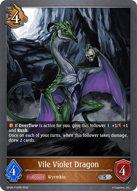 Vile Violet Dragon - P15EN (Foil) [BP08 - BP08-P15EN]