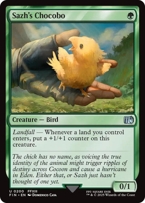 Sazh's Chocobo [FIN - 200]