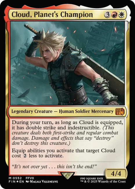 Cloud, Planet's Champion [FIN - 552]