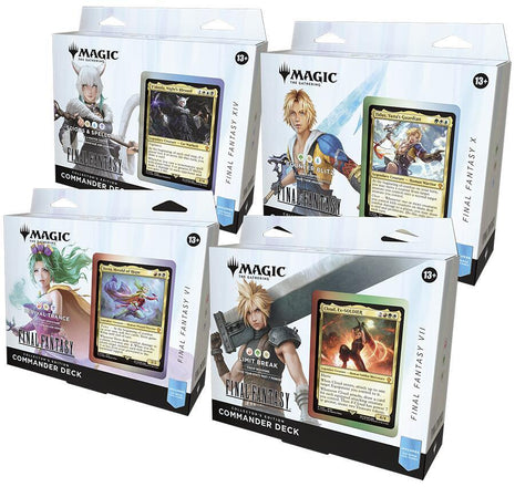 FINAL FANTASY Commander Deck Display (Collector's Edition) - Commander: FINAL FANTASY (FIC)