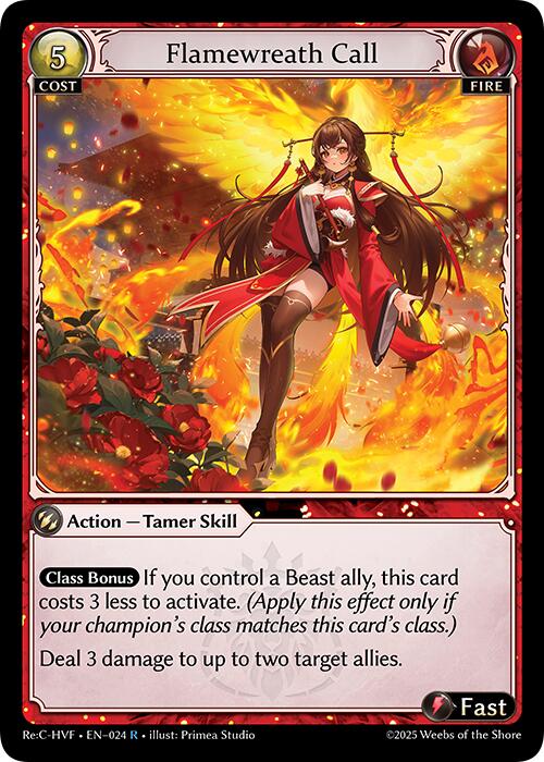 Flamewreath Call [HVNFV - 024]
