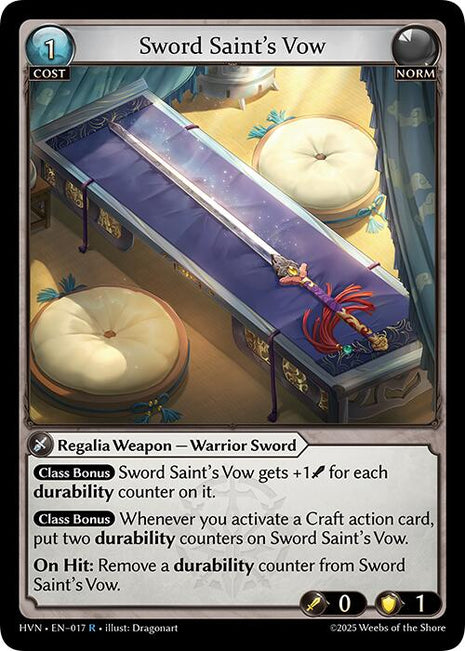 Sword Saint's Vow [HVN - 017]