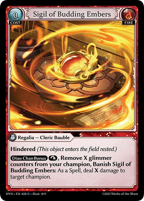 Sigil of Budding Embers - Abyssal Heaven (HVN)