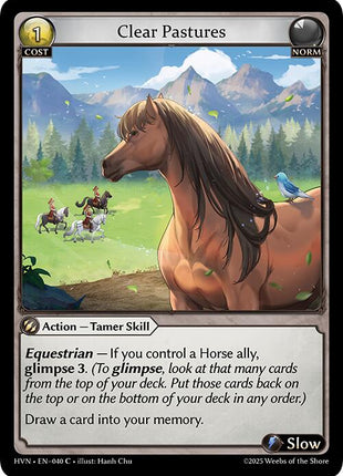 Clear Pastures [HVN - 040]