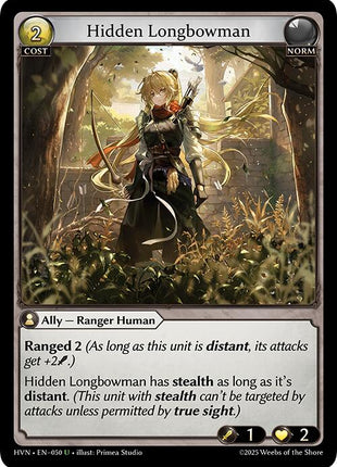Hidden Longbowman [HVN - 050]